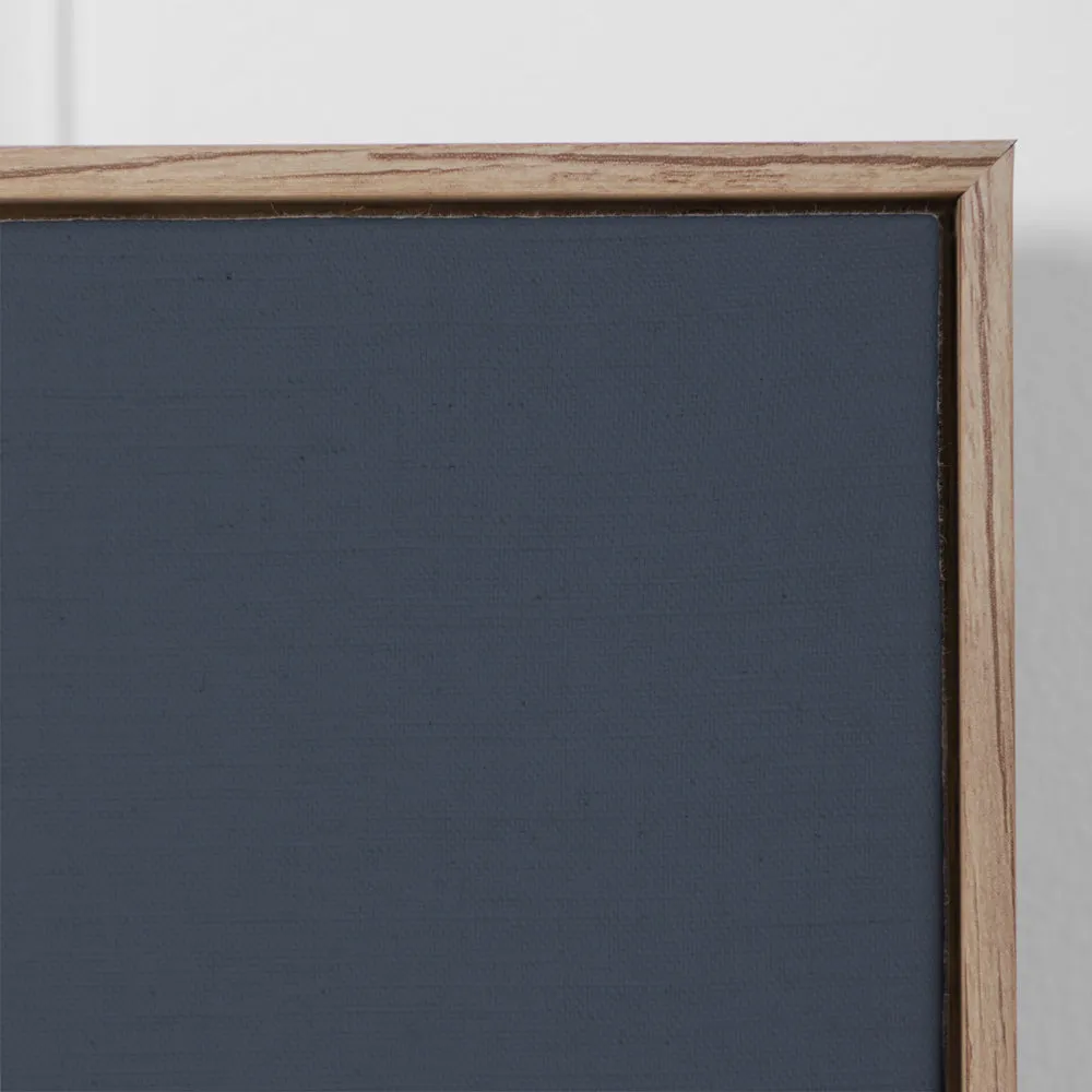 Fortazela Sapphire Framed Canvas Stone