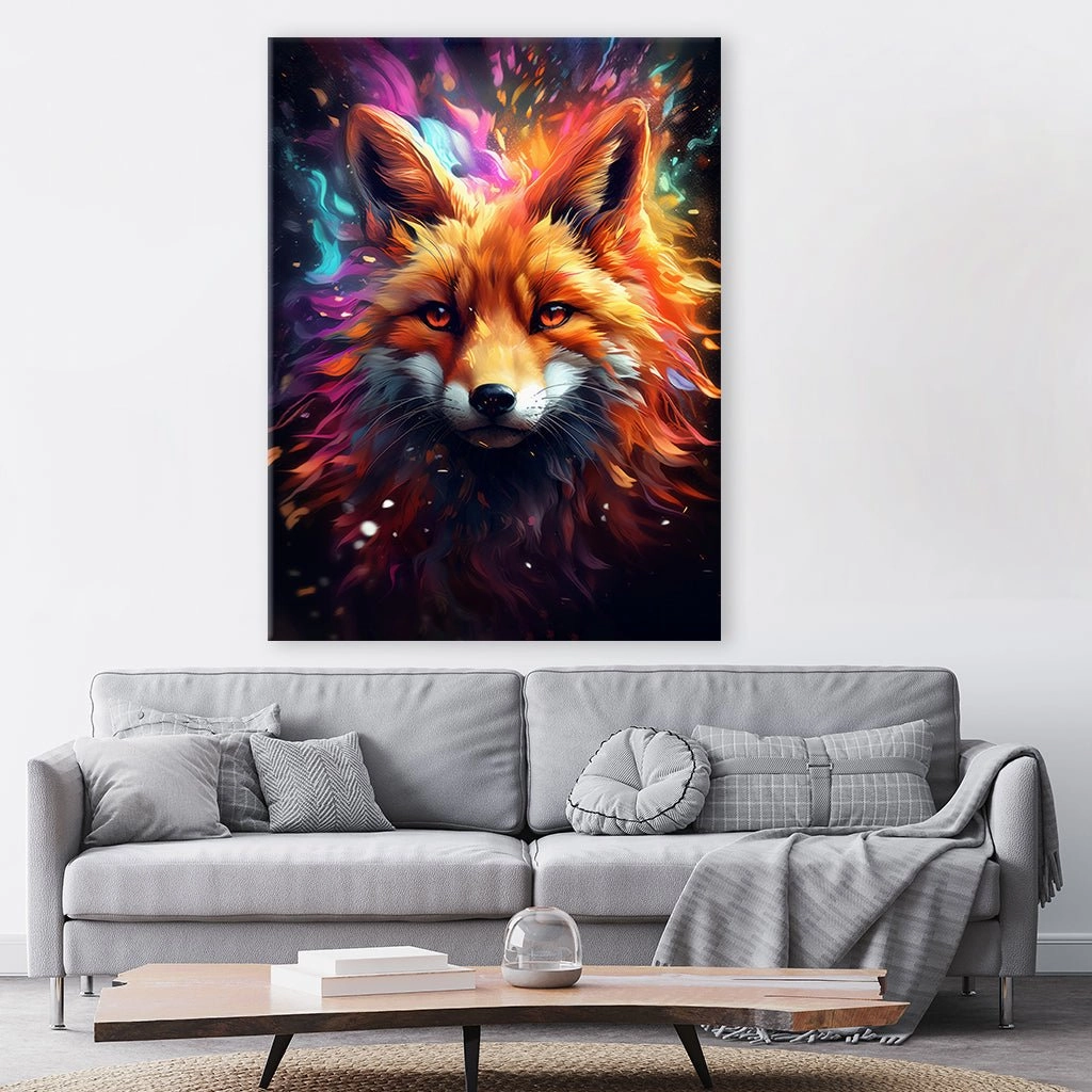 Fox Abstract by Zenzdesign 