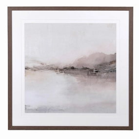 Framed Morning Mist Picture 81cm modern mural painting