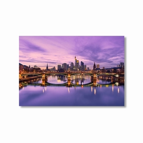 Frankfurt am Main by Nenad Jovic framed mural artwork