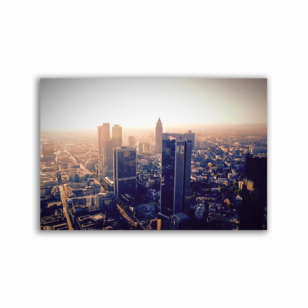 Frankfurt framed mural artwork