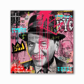 Franky by Zuppini framed mural artwork