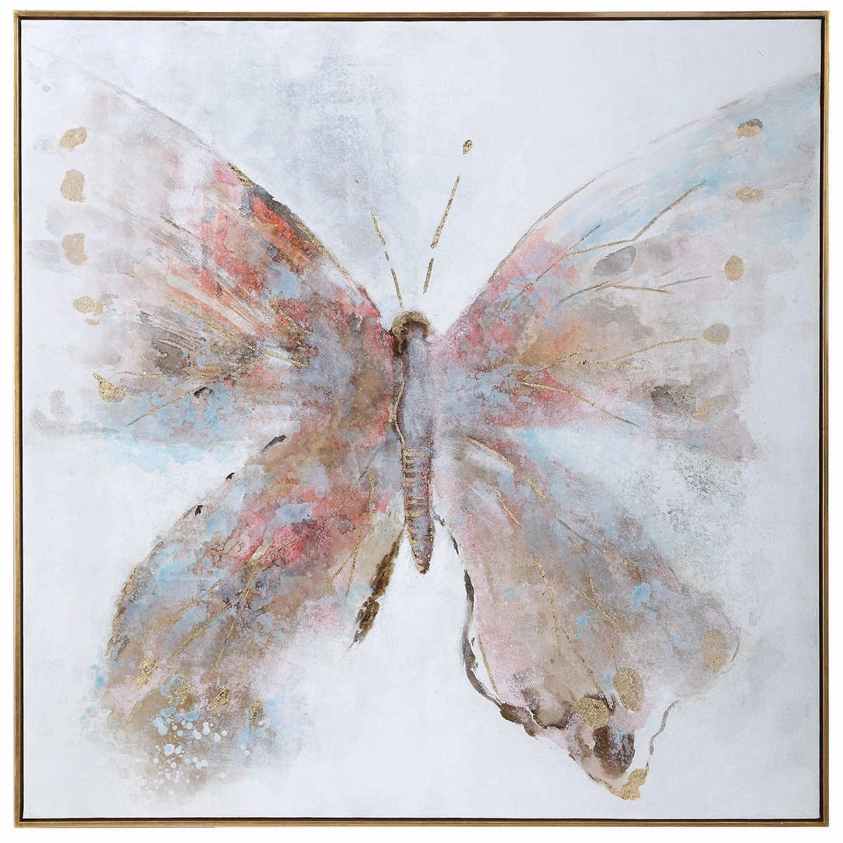 Free Flying Hand Painted Canvas artistic wall mural
