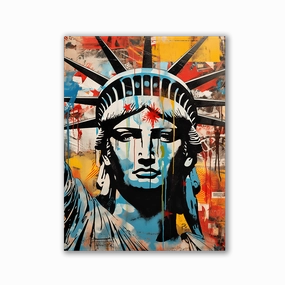 Freedom by Frank Daske framed mural artwork