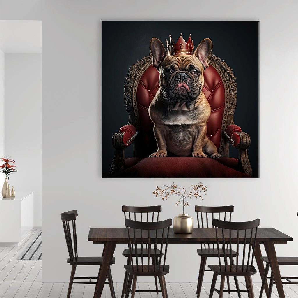 French Bulldog King by Nilo
