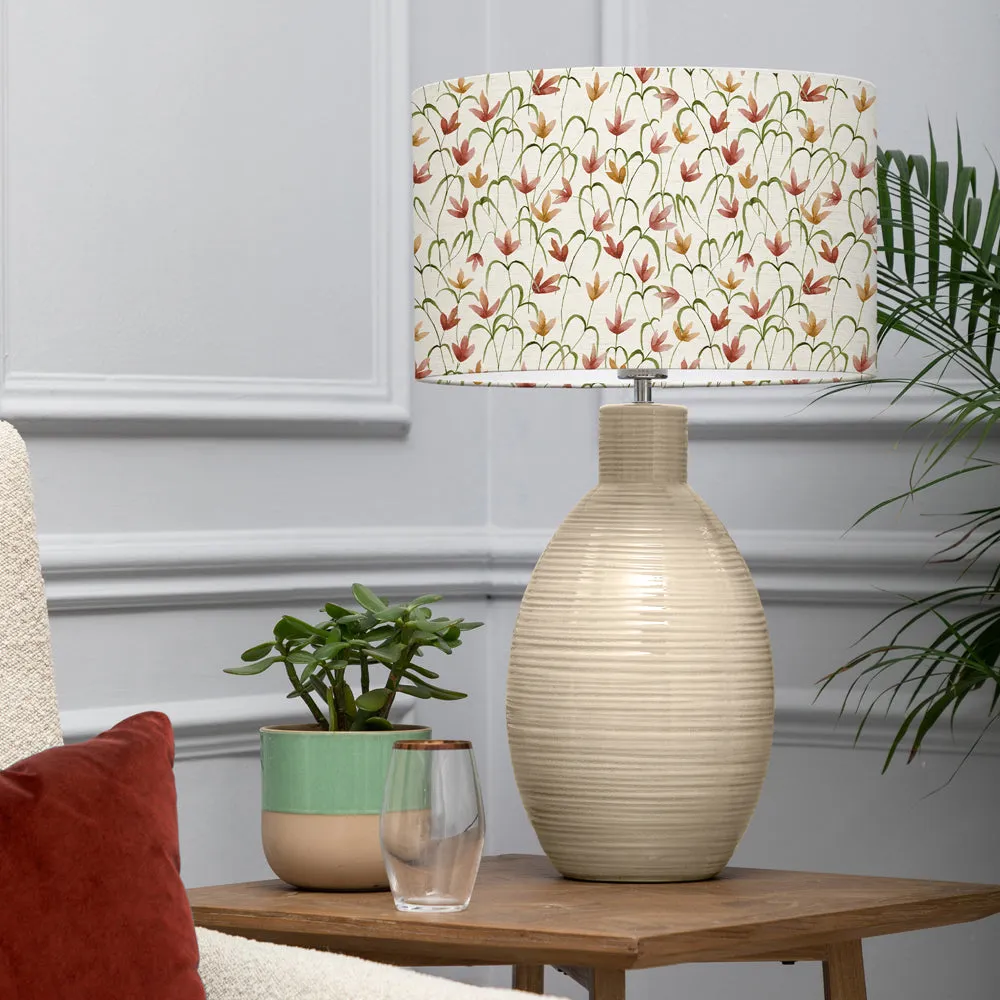 Fresia Eva & Epona Complete Table Lamp Linen chic floor carpet  