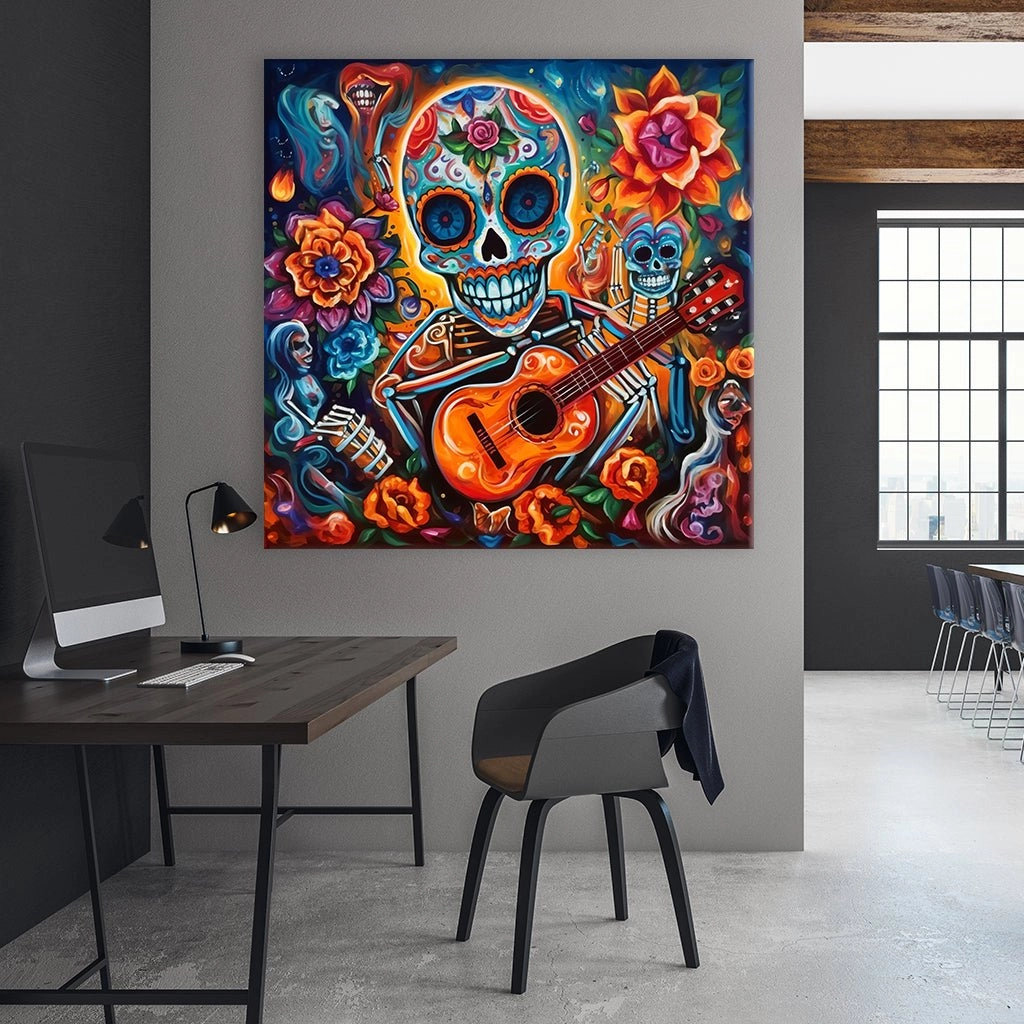 Friendly Sugarskull by Natale Palazzo