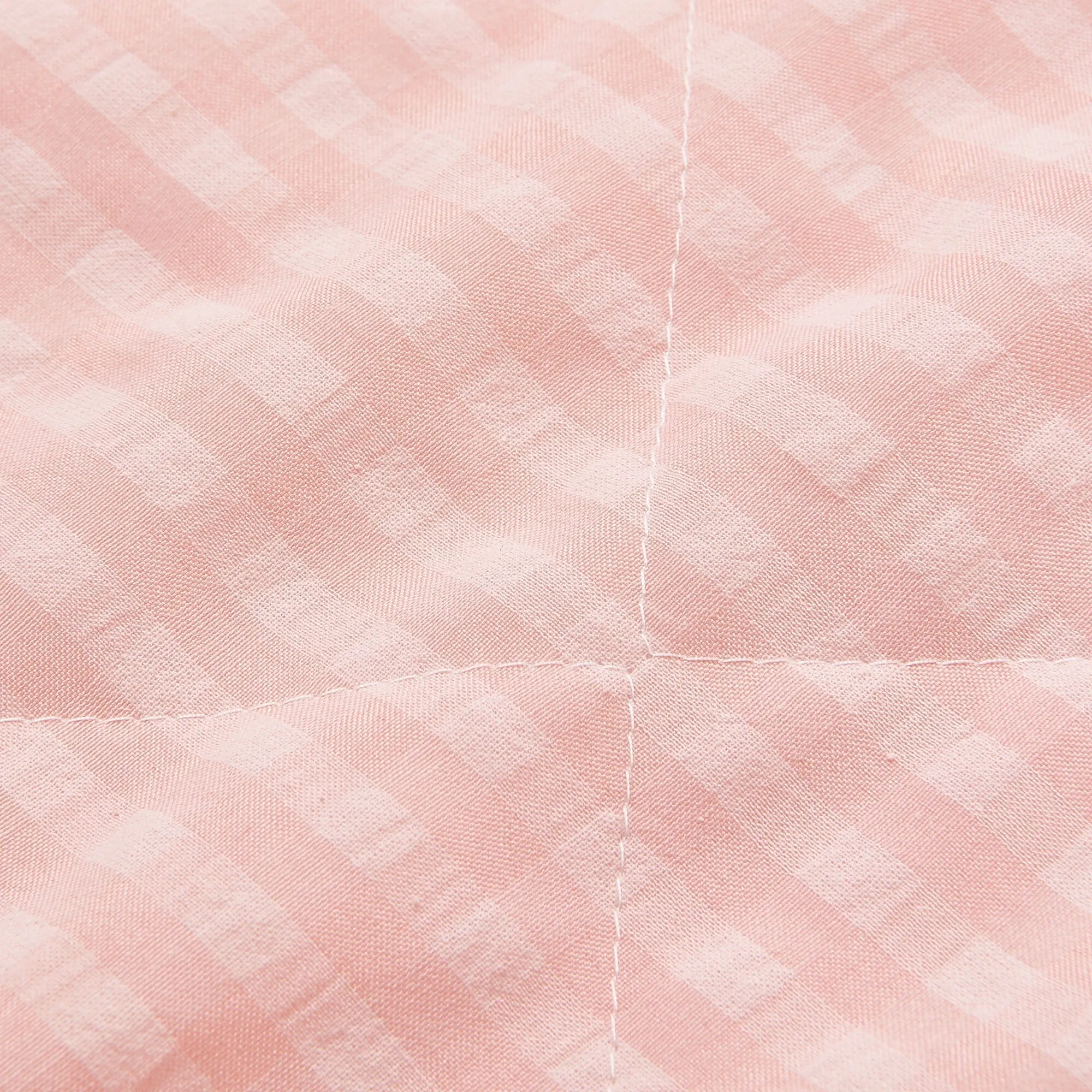 Frill Check Leisure Sheet 14001000 Pink