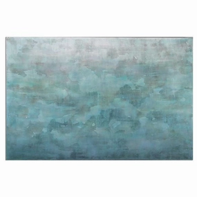 Frosted Landscape Hand Painted Canvas Hp artistic wall mural
