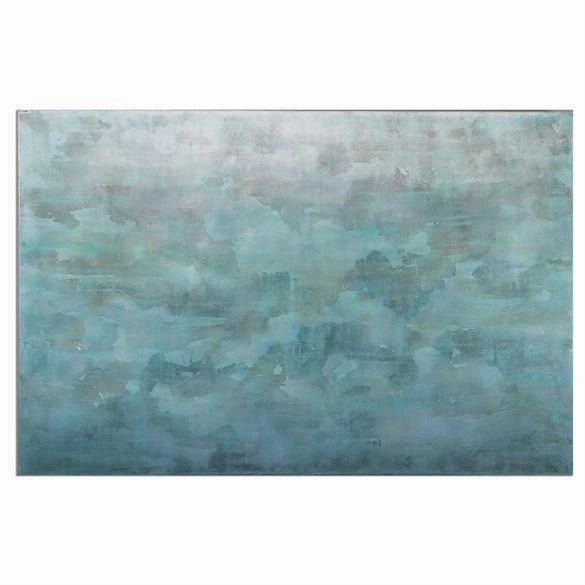 Frosted Landscape Hand Painted Canvas Hp artistic wall mural
