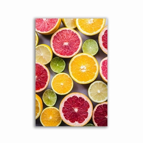 Fruit Cocktail framed mural artwork