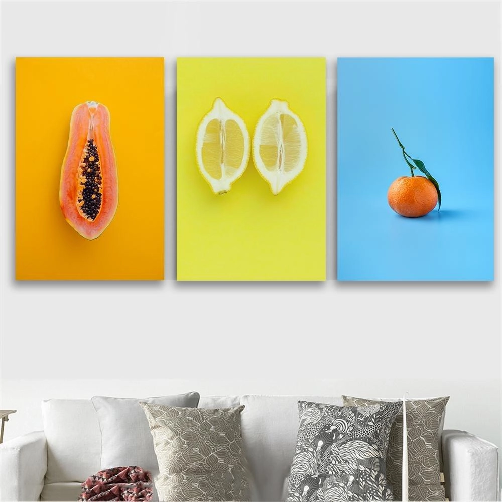 Fruits - triptych 