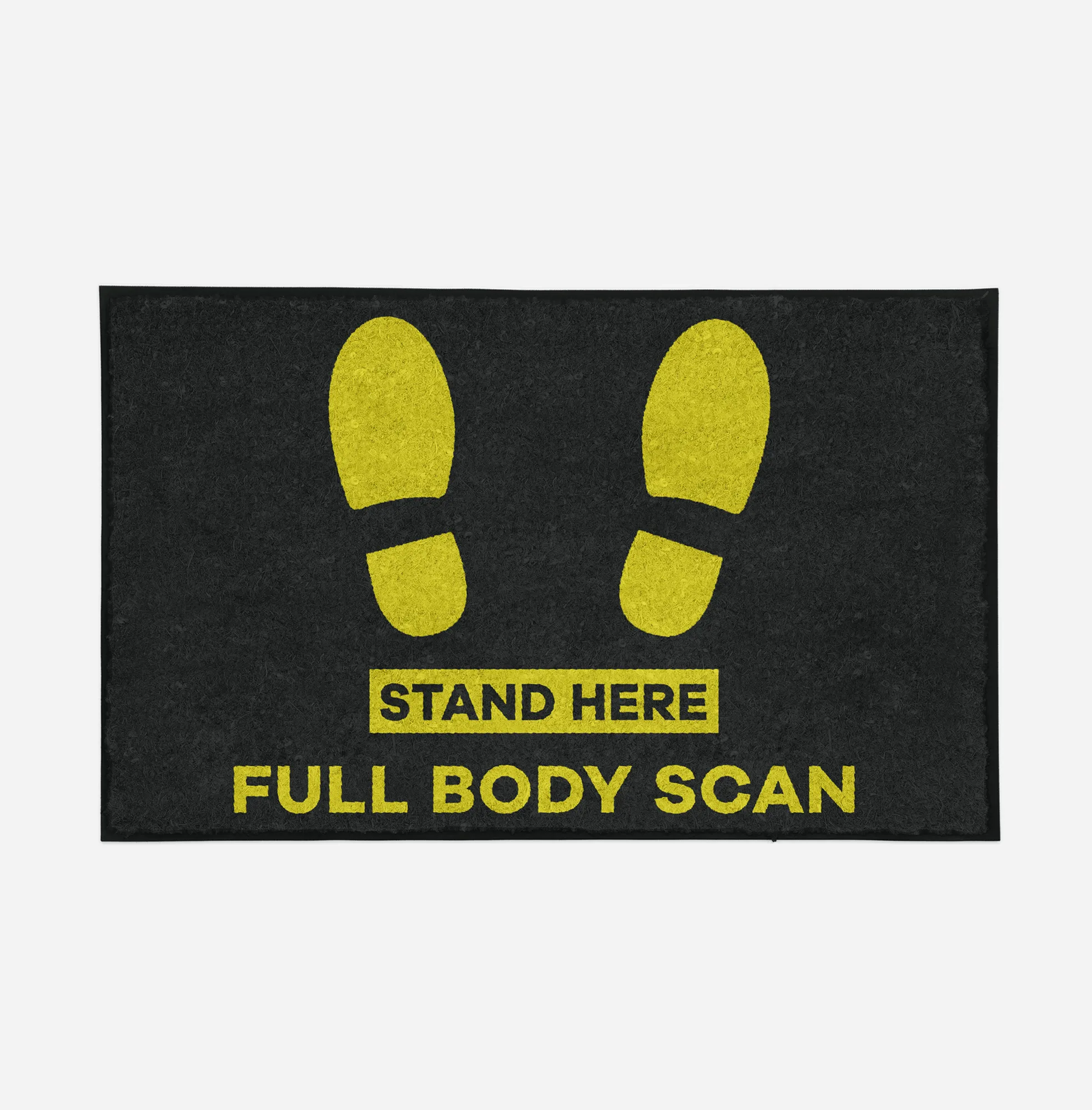 Full Body Scan Designed Door Mats