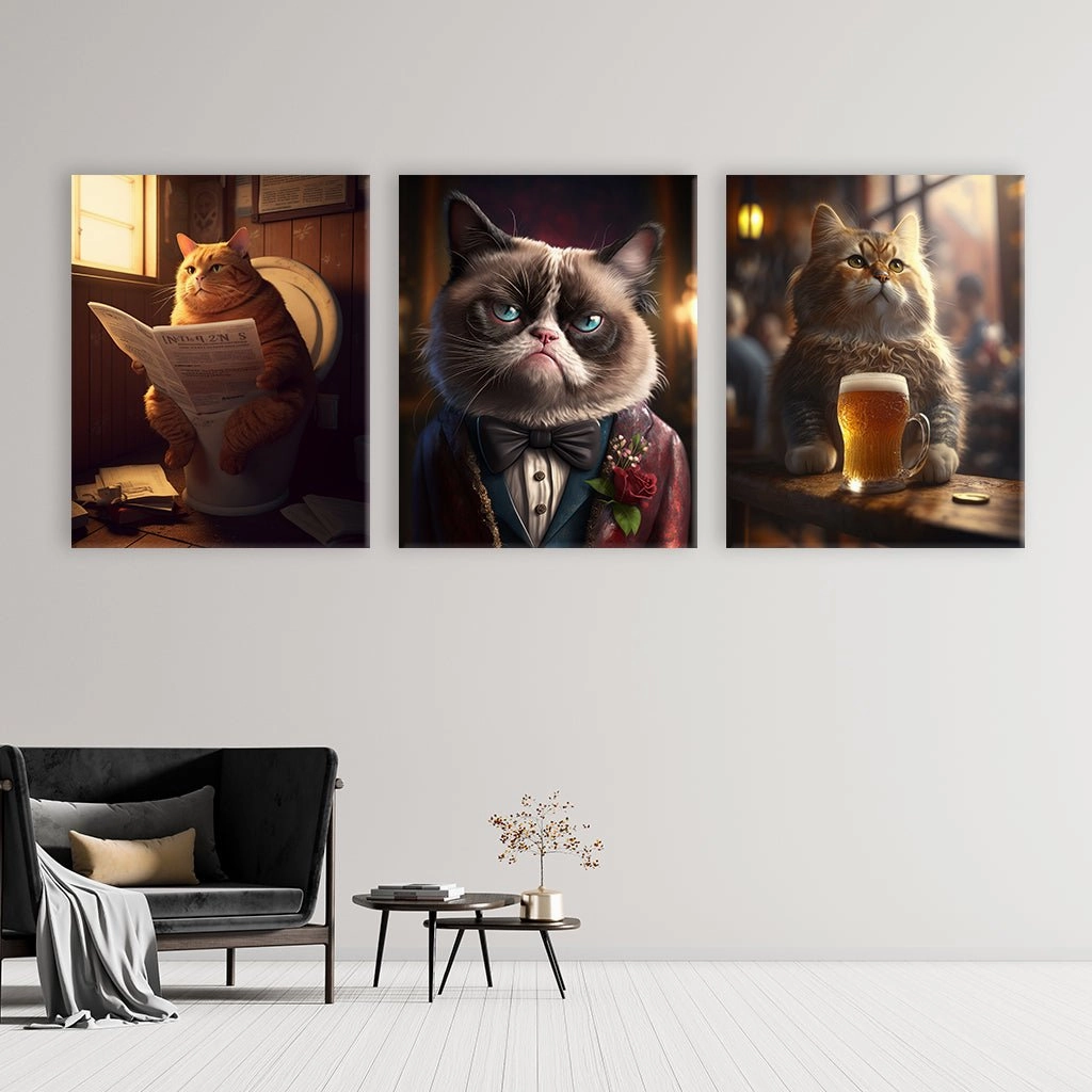 Funny Cats - Tripty by Zenzdesign 