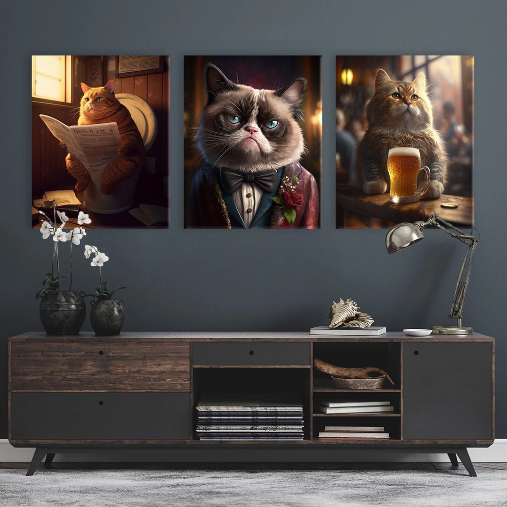 Funny Cats - Tripty by Zenzdesign 
