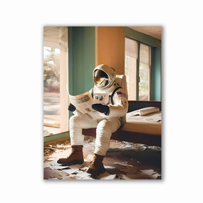 Future News by Iconica framed mural artwork