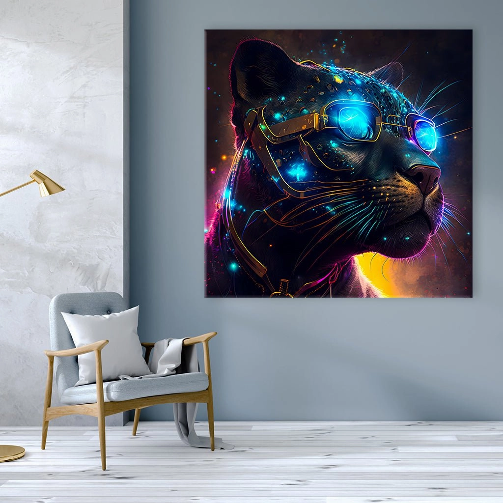 Galaxy Black Panther" by Himmelmiez