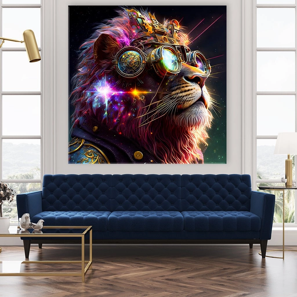 Galaxy Lion by Himmelmiez 
