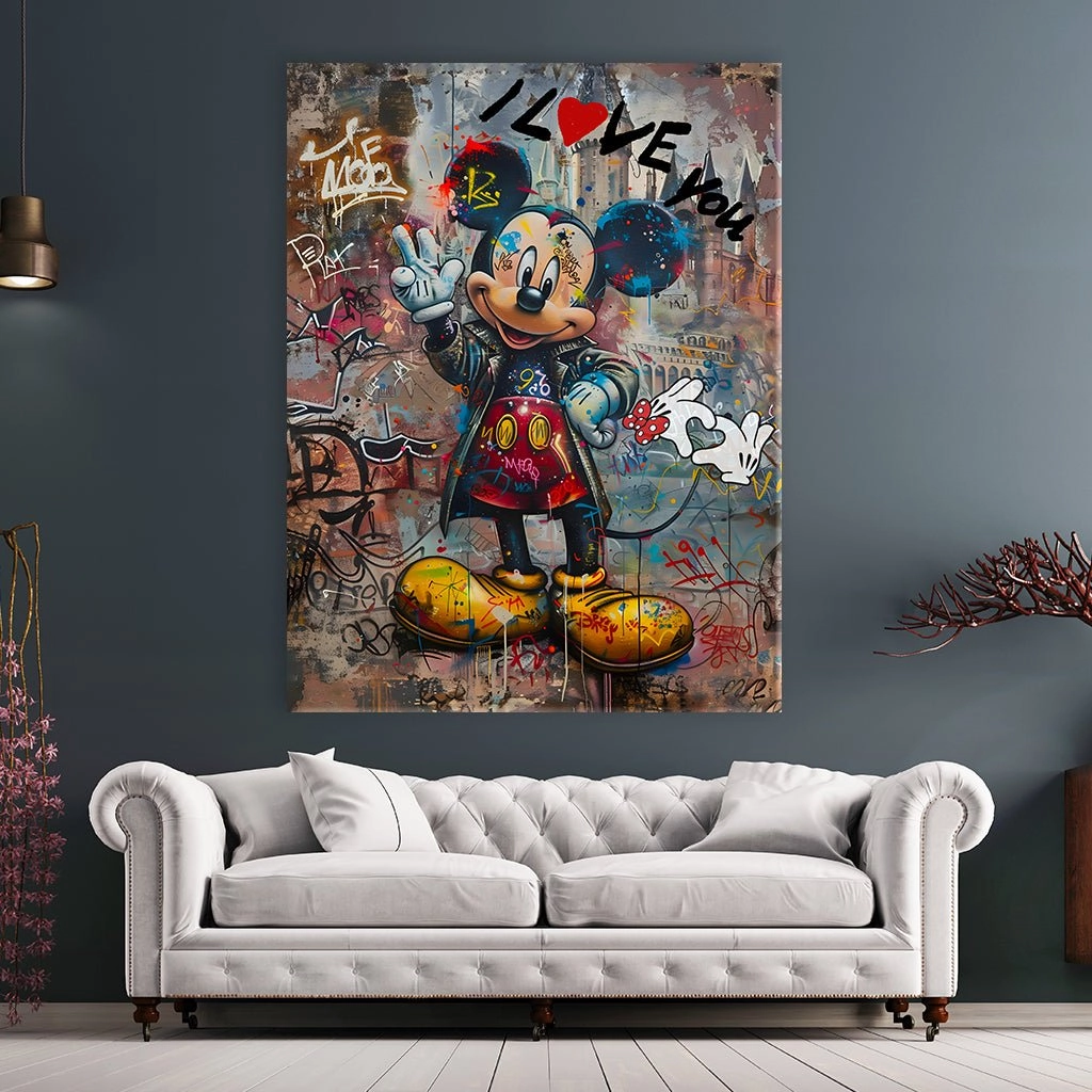 Gangster Mickey by Rosa Piazza