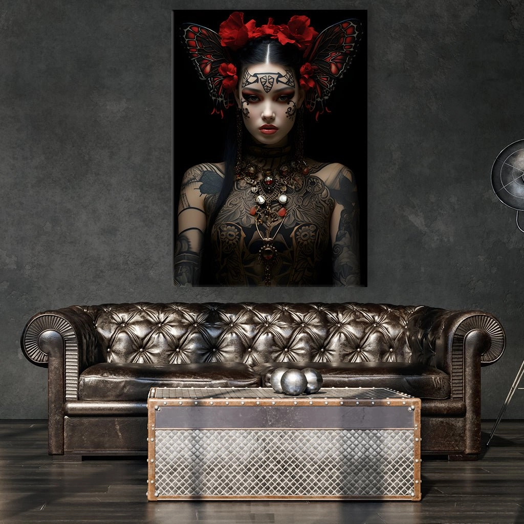 Geisha Tattoo Art No1 by Rosa Piazza 