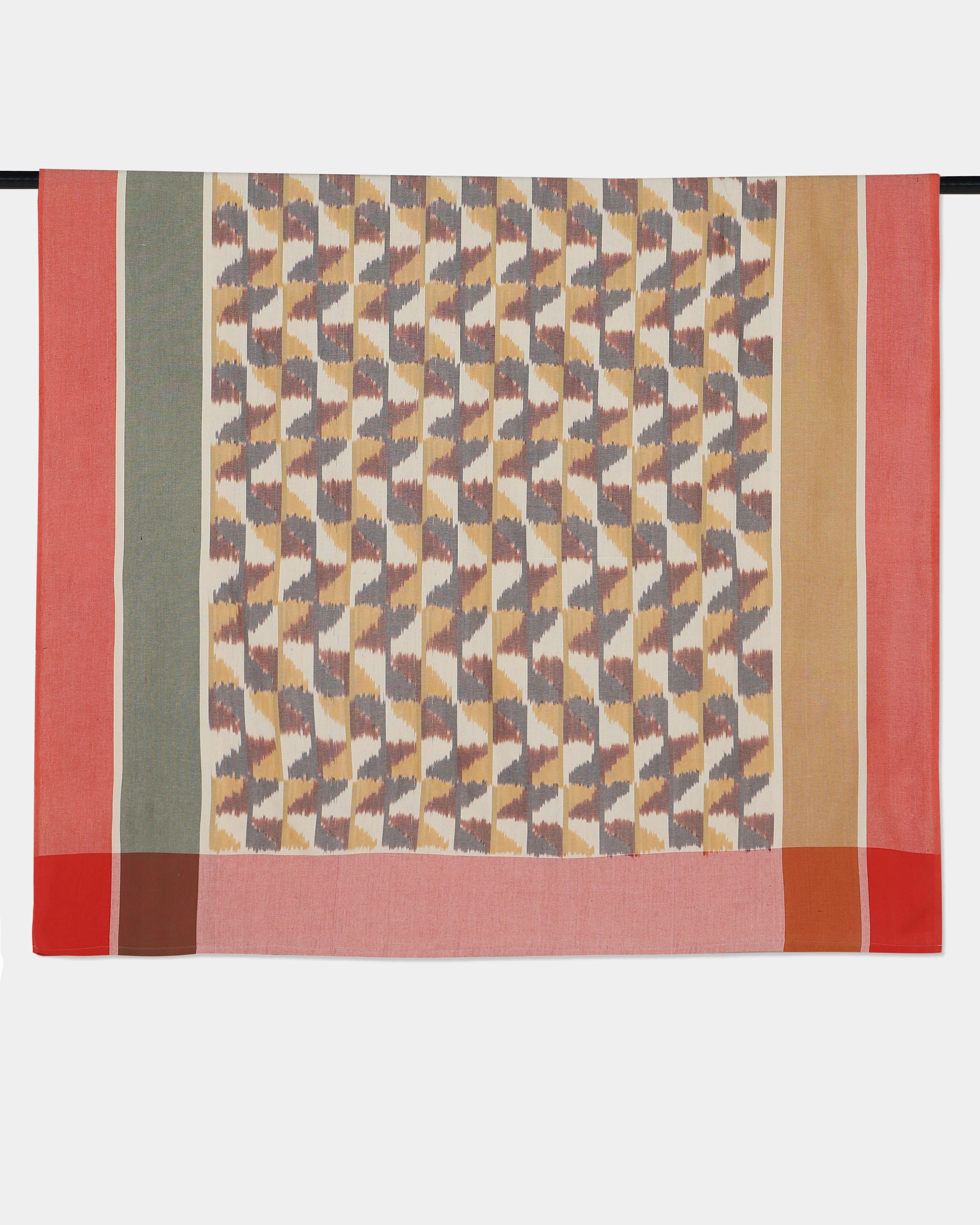 Ginerva Warp Ikat Cotton Table Cover