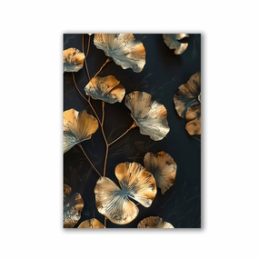 Gingko by Daniel Decker framed mural artwork