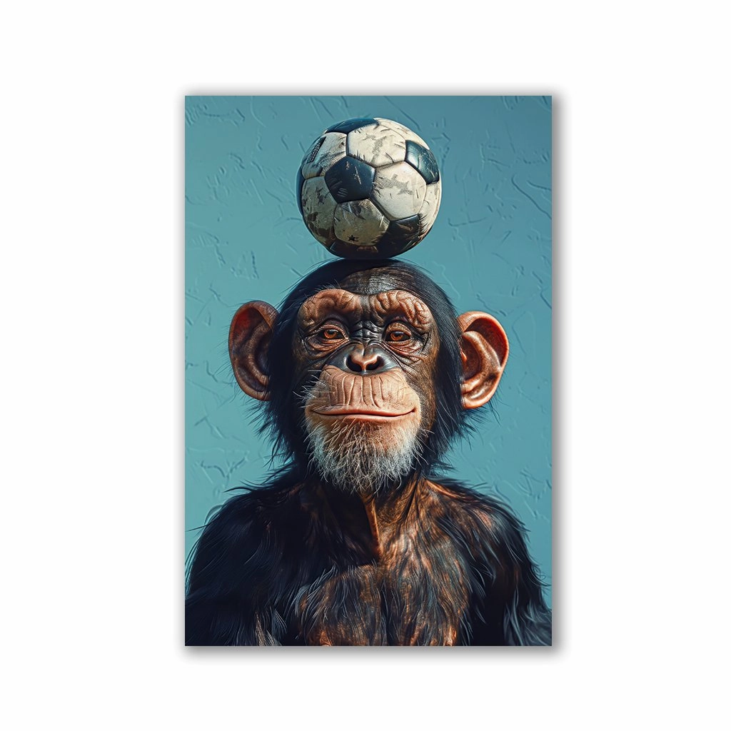 Goal Haul by Juliano de Araujo framed mural artwork
