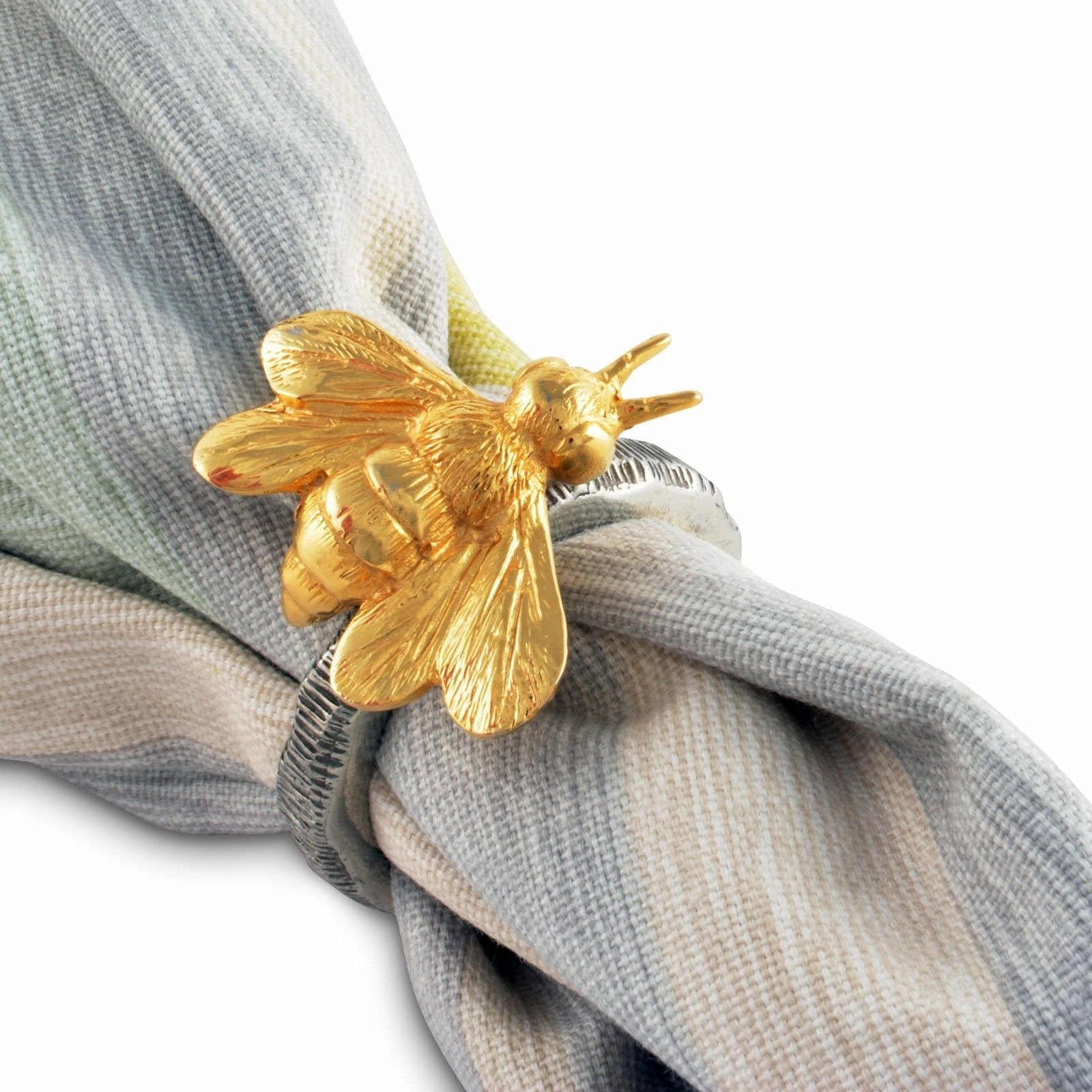 Gold Bee Napkin Ring