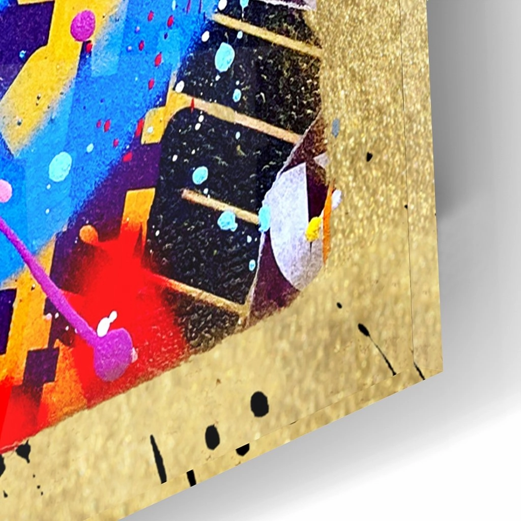 GOLD FRAGRANCE by RS Artist Gold on Acrylic
