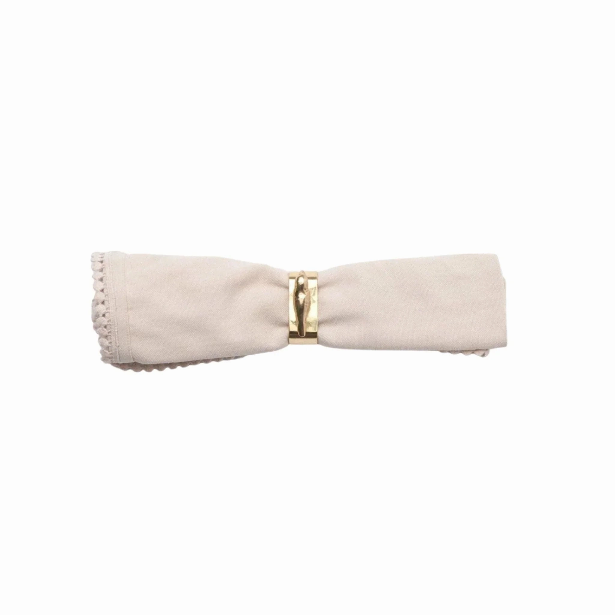 Gold Perched Bird Napkin Rings