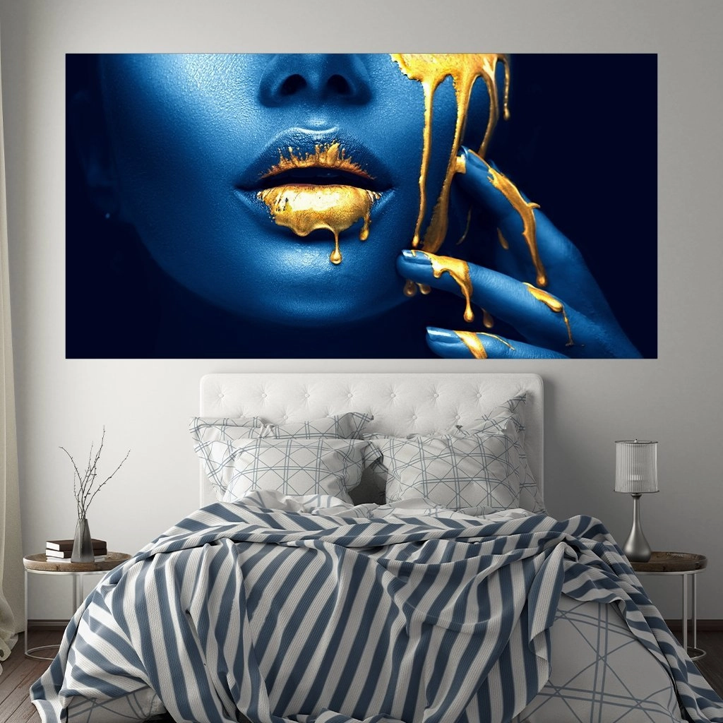 Gold Touch-Blue