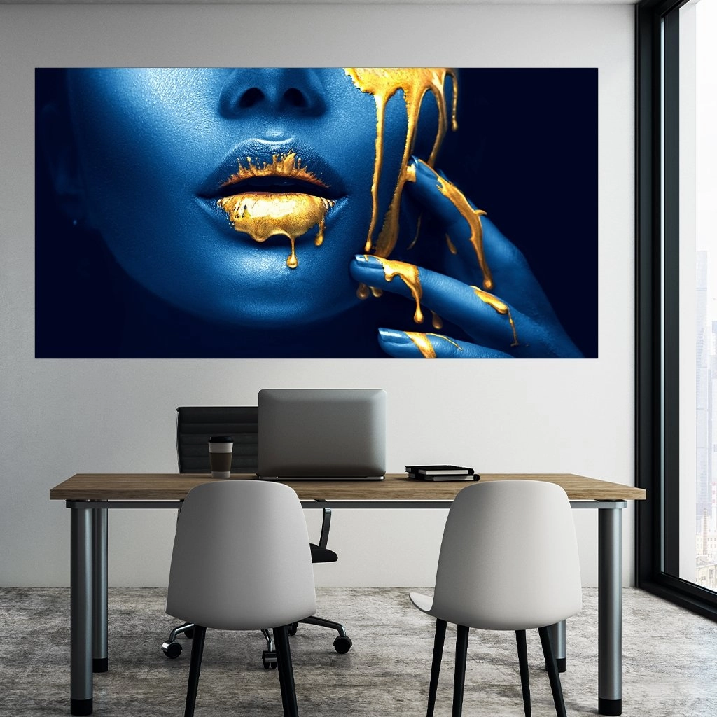 Gold Touch-Blue
