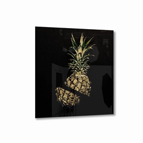 Golden Anna Gold on Acrylic framed mural artwork