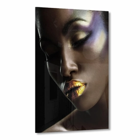 Golden Beauty Gold on Acrylic framed mural artwork