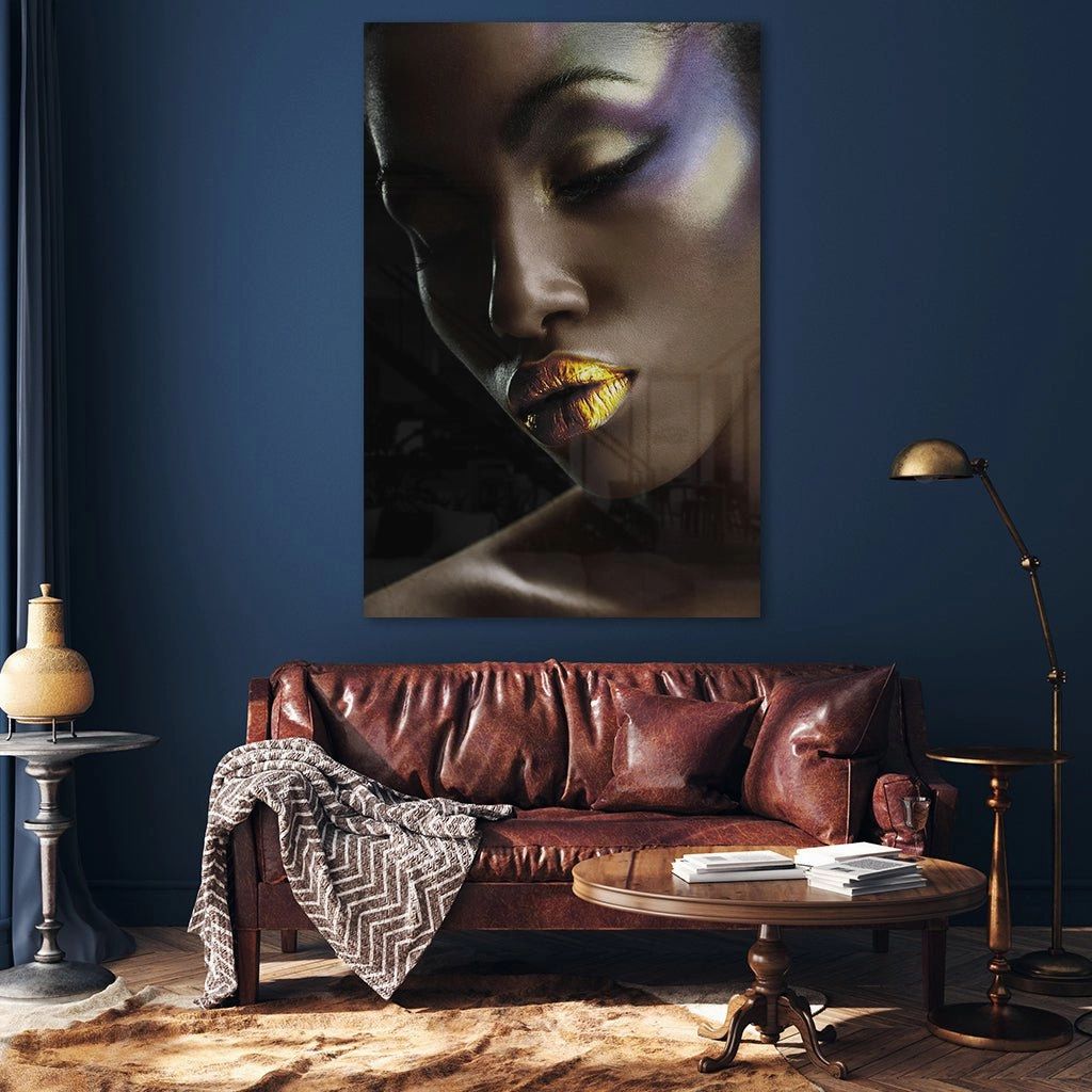 Golden Beauty Gold on Acrylic