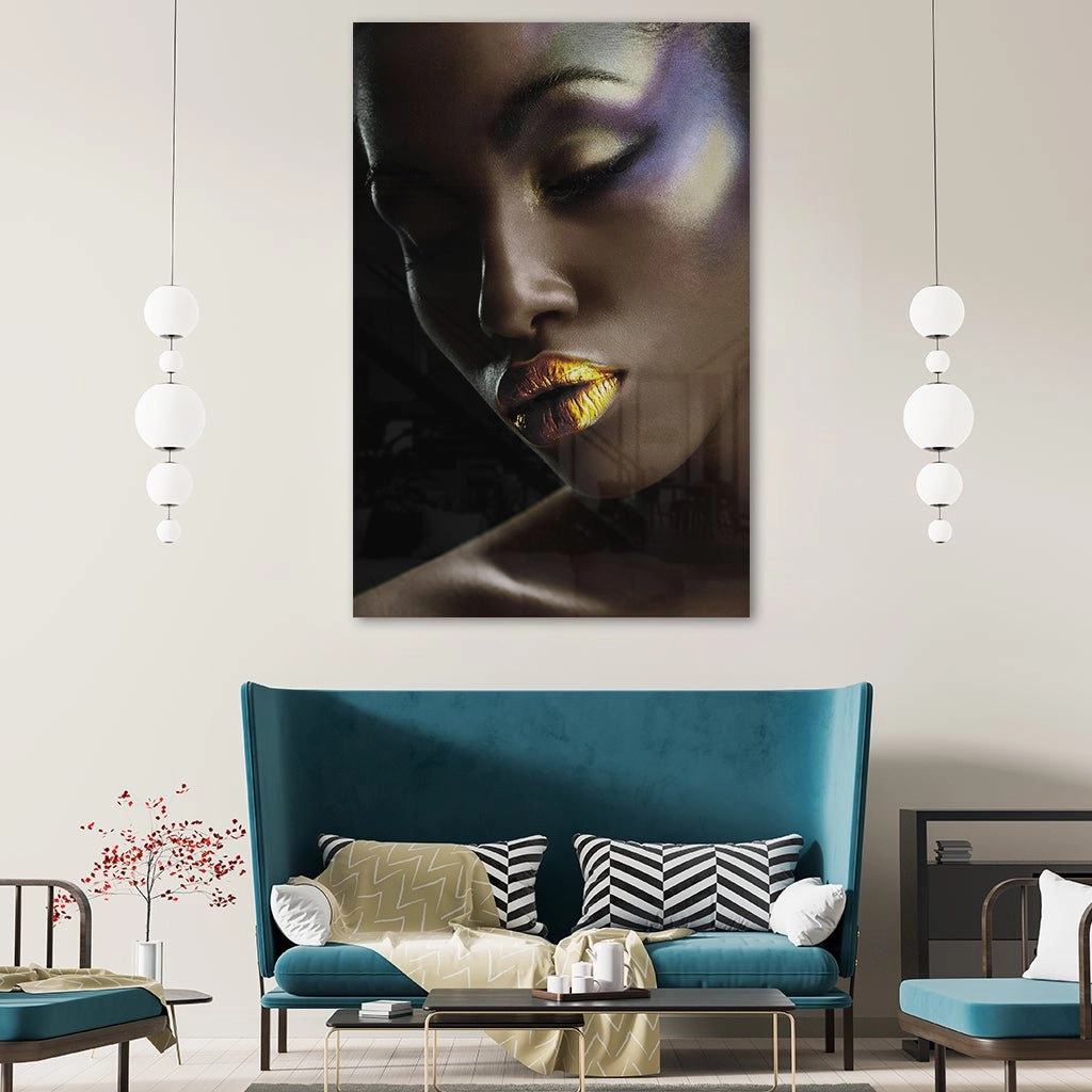 Golden Beauty Gold on Acrylic
