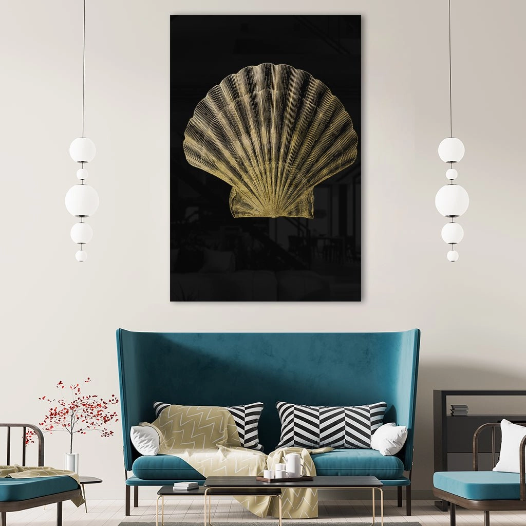 Golden Shell Gold on Acrylic