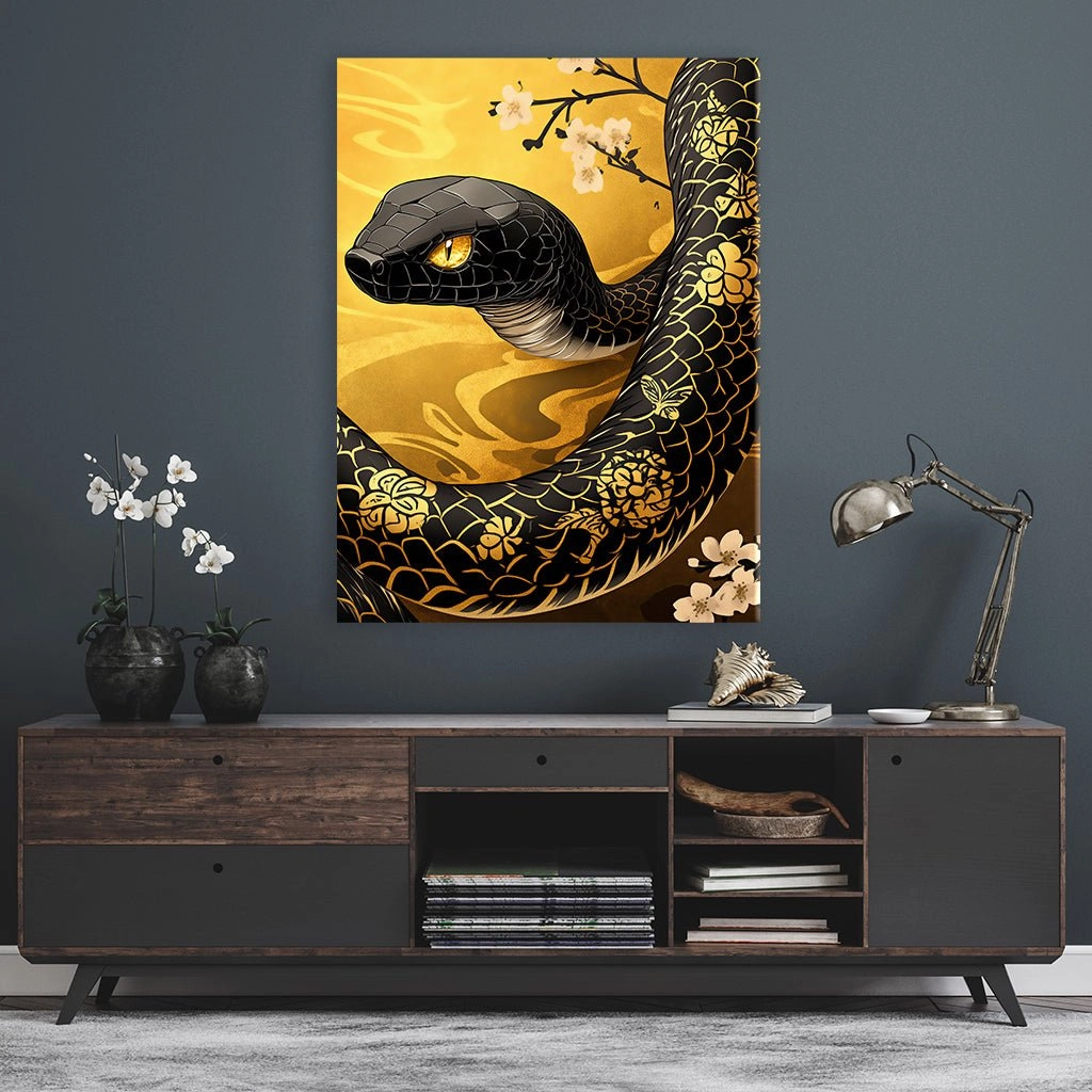 Golden Snake by Frank Daske