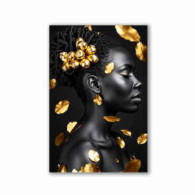 Golden Soul by Adrian Vieriu framed mural artwork