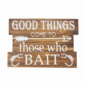 Good Things Come...Wooden Wall Sign wall pendant decor