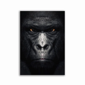 Gorilla by Zenzdesign framed mural artwork