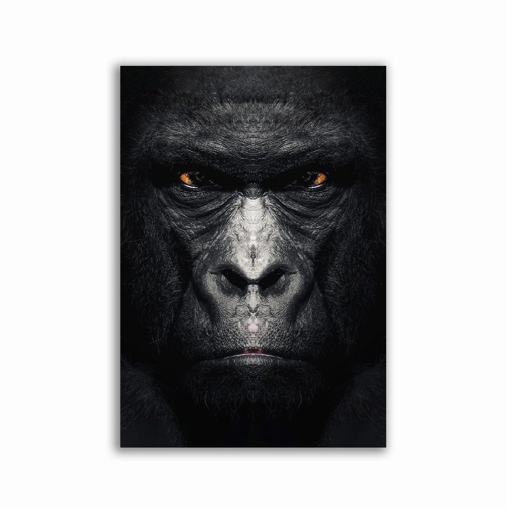 Gorilla by Zenzdesign framed mural artwork