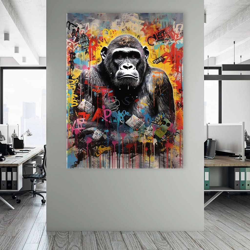 Gorilla Thoughts by Zenzdesign 
