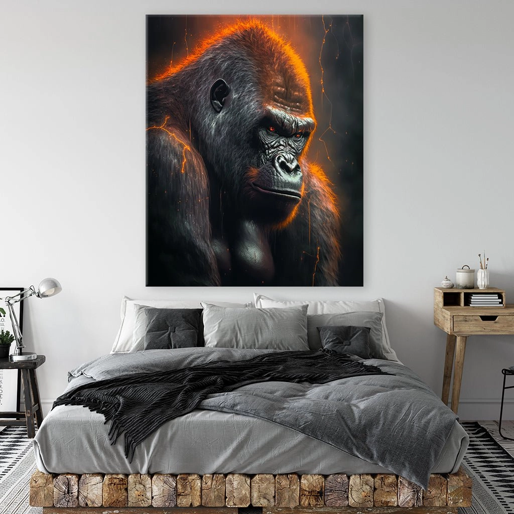Gorilla Thunder by Zenzdesign