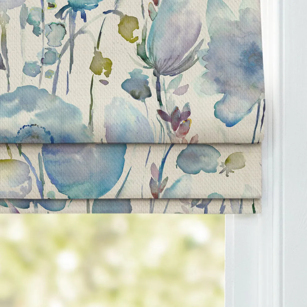 Gospiana Printed Cotton Made to Measure Roman Blinds Crocus
