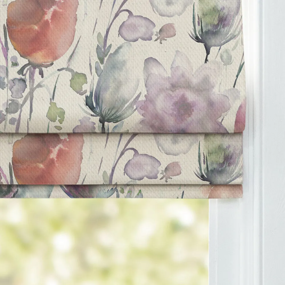 Gospiana Printed Cotton Made to Measure Roman Blinds Haze