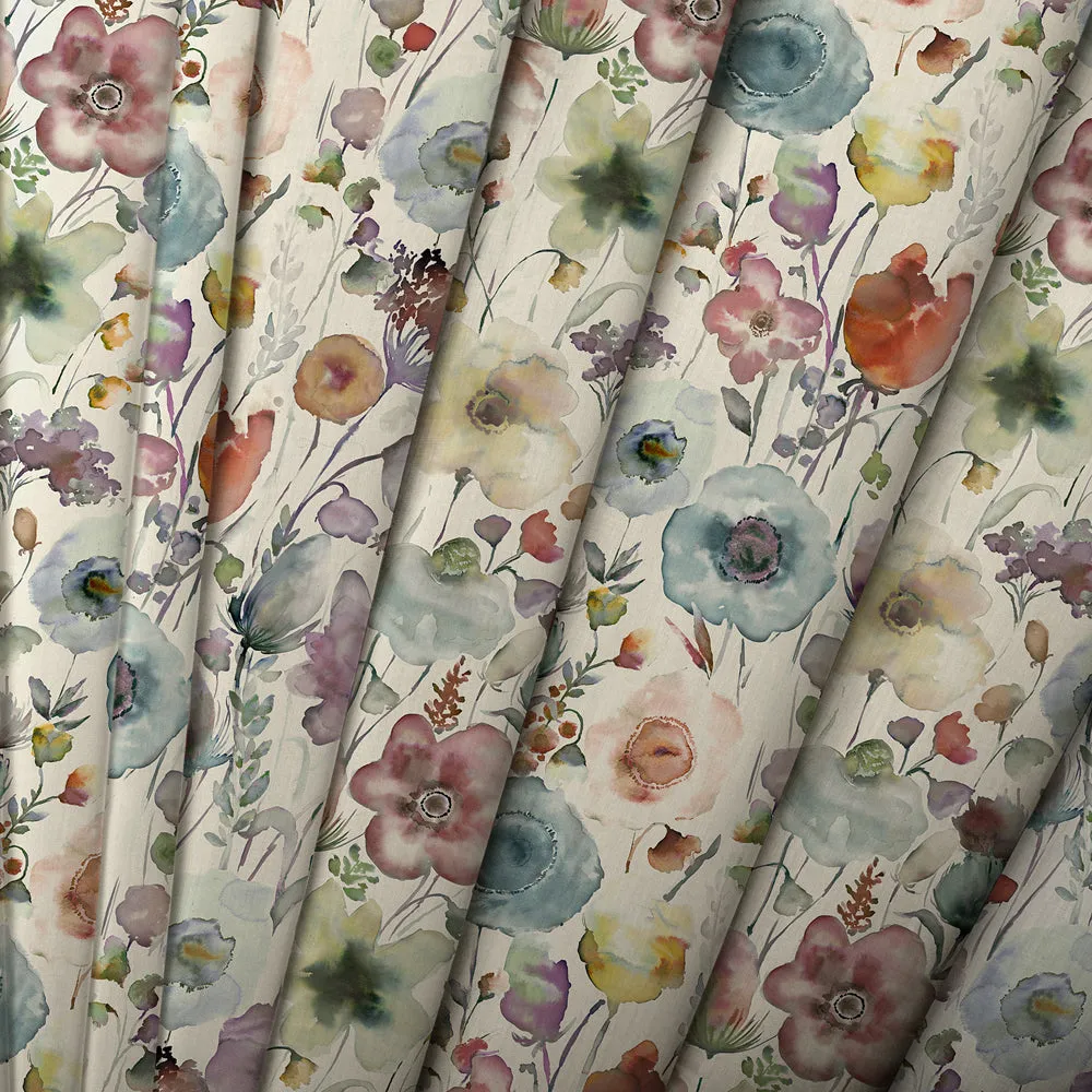 Gospiana Printed Cotton Made to Measure Roman Blinds Haze