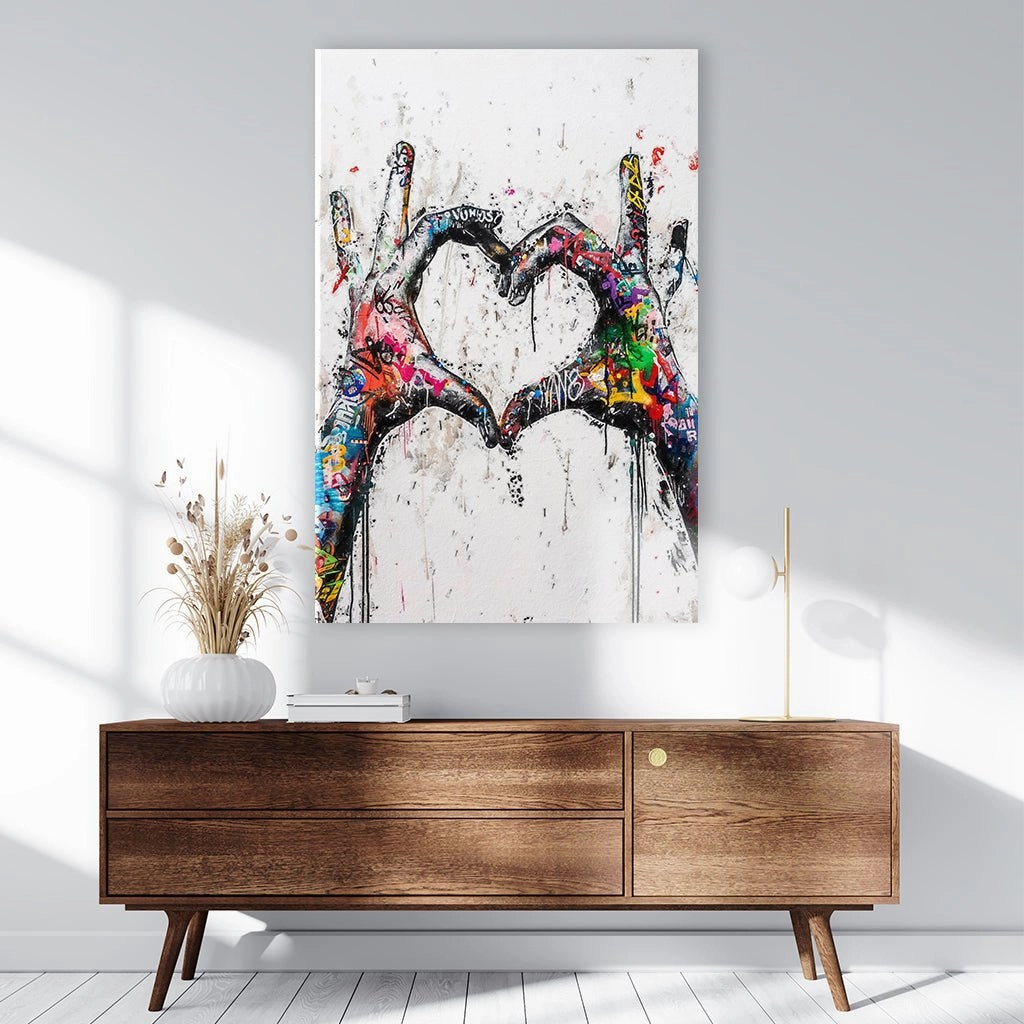 Graffit Heartsign by Adrian Vieriu