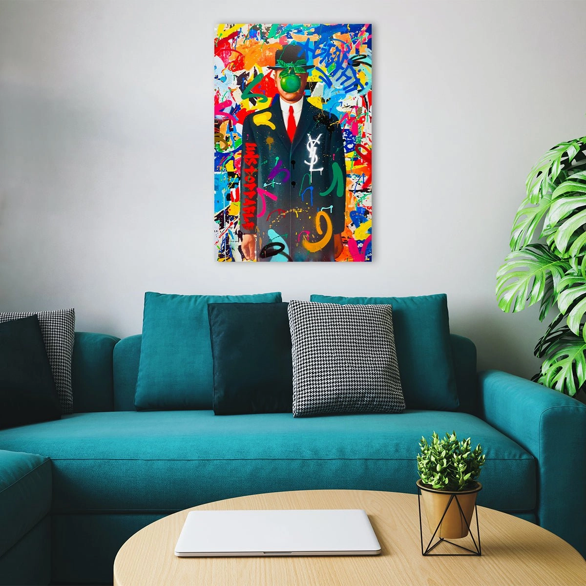 Graffiti Magritte by RS Artist 