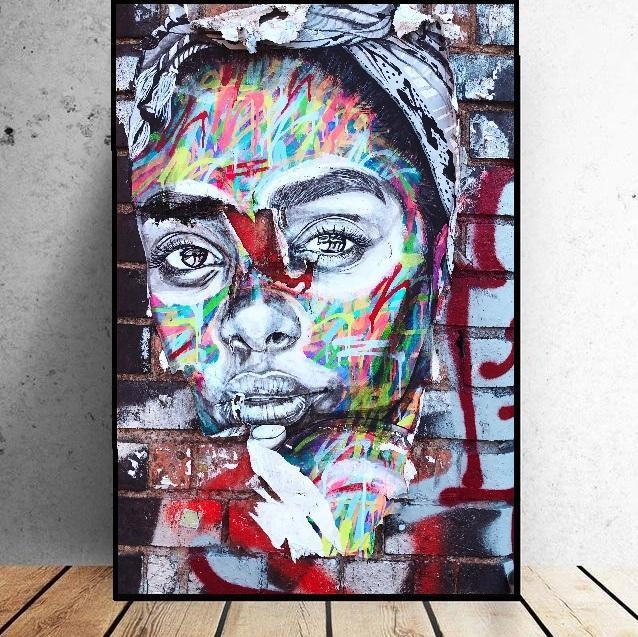 Graffiti Woman